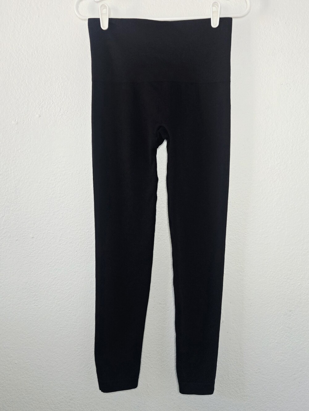 SPANX Black Seamless High Waist Leggings / Tights ? Shapewear sz XL